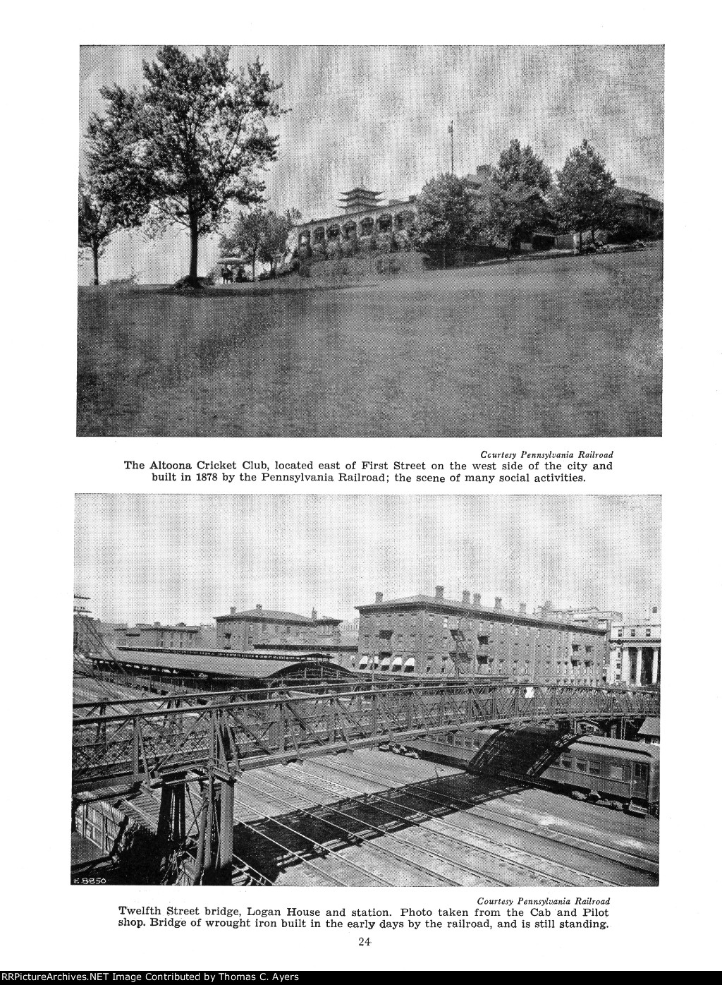 "The Pennsylvania Railroad In Altoona," Page 24, 1949